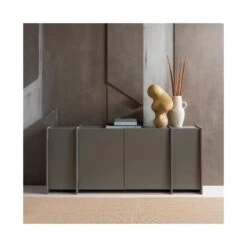 Brock Dressoir Essen fineer Warmgrijs 200cm