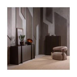 Brock Kledingkast 2-deurs Essen fineer Middenbruin 102cm