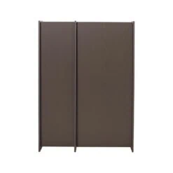Brock Kledingkast 2-deurs Essen fineer Middenbruin 102cm