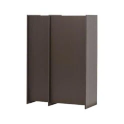 Brock Kledingkast 2-deurs Essen fineer Middenbruin 102cm