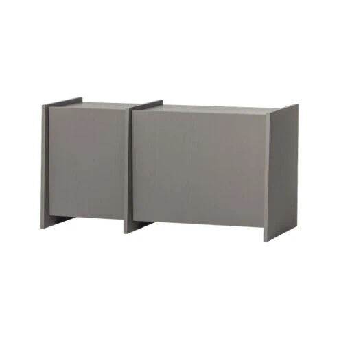 Brock Tv meubel Essen fineer Warmgrijs 102cm