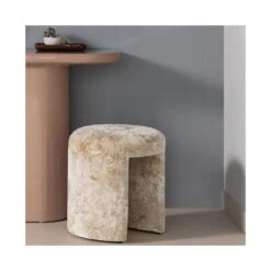 Charlie Kruk rond Beige 45cm