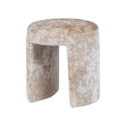 Charlie Kruk rond Beige 45cm