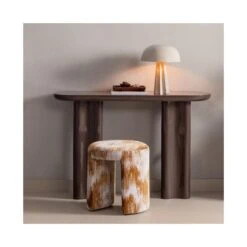 Charlie Kruk rond Karamelbruin 45cm