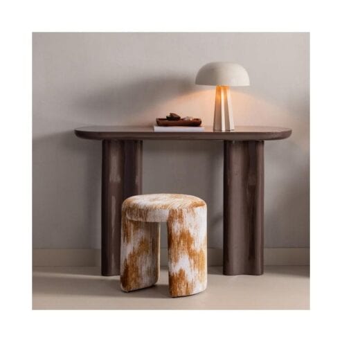 Charlie Kruk rond Karamelbruin 45cm