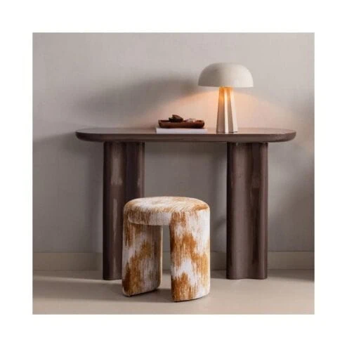 Charlie Kruk rond Karamelbruin 45cm