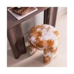 Charlie Kruk rond Karamelbruin 45cm
