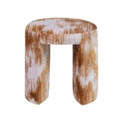 Charlie Kruk rond Karamelbruin 45cm