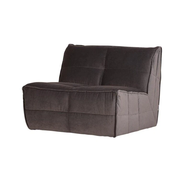 Cluster 1-zits Element Velvet Chocolade bruin