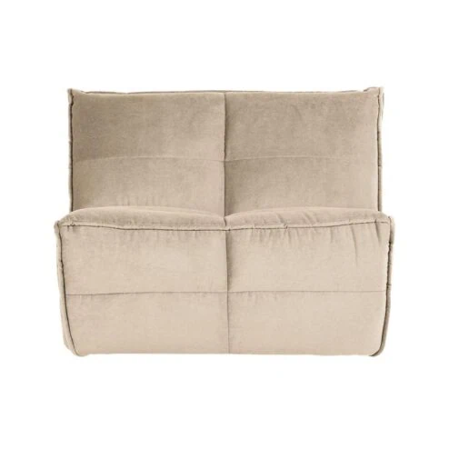 Cluster 1-zits Element Velvet Zacht beige