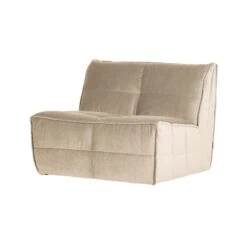 Cluster 1-zits Element Velvet Zacht beige