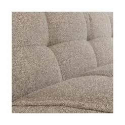 Cluster Bank 3-zits Bouclé Khaki bruin