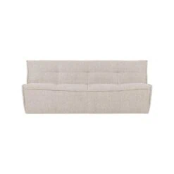 Cluster Bank 3-zits Bouclé Zand beige