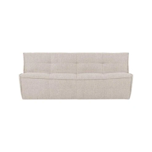 Cluster Bank 3-zits Bouclé Zand beige