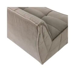 Cluster Bank 3-zits Velvet Warm taupe