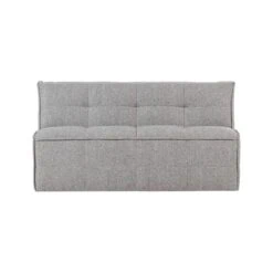 Cluster Eetkamerbank Met rugleuning Bouclé Warm grijs