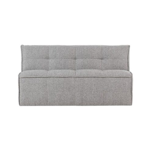 Cluster Eetkamerbank Met rugleuning Bouclé Warm grijs