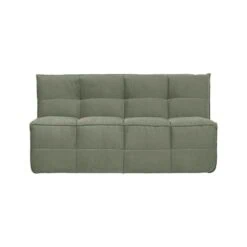 Cluster Eetkamerbank Met rugleuning Velvet Pistache groen