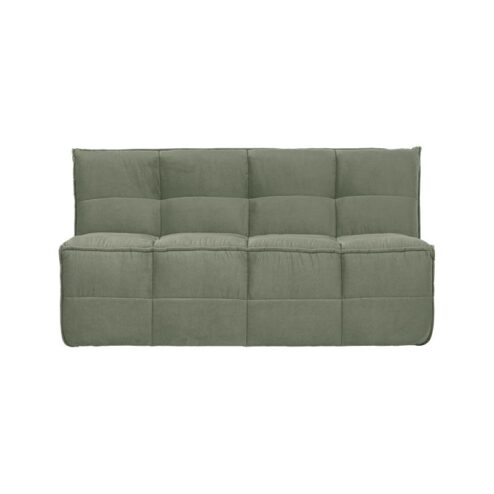 Cluster Eetkamerbank Met rugleuning Velvet Pistache groen
