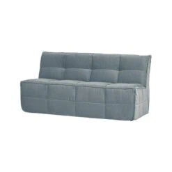 Cluster Eetkamerbank Met rugleuning Velvet Turquoise blauw