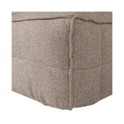 Cluster Hocker Bouclé Khaki bruin 104cm