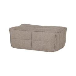 Cluster Hocker Bouclé Khaki bruin 104cm