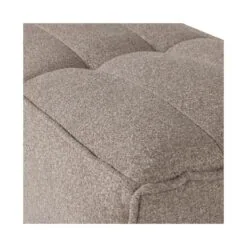 Cluster Hocker Bouclé Khaki bruin 104cm