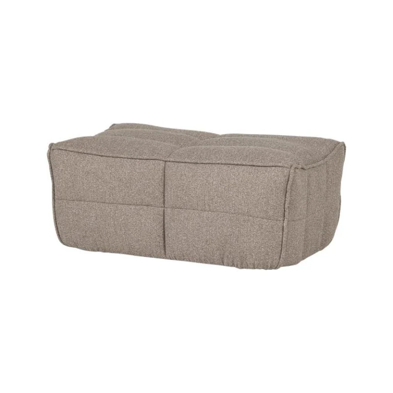 Cluster Hocker Bouclé Khaki bruin 104cm