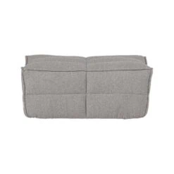 Cluster Hocker Bouclé Warm grijs 104cm