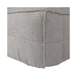 Cluster Hocker Bouclé Warm grijs 104cm