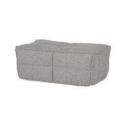 Cluster Hocker Bouclé Warm grijs 104cm