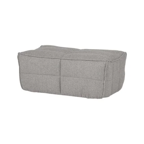 Cluster Hocker Bouclé Warm grijs 104cm