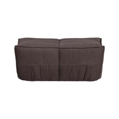 Cluster Hocker Velvet Chocolade bruin 104cm