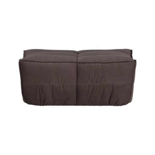 Cluster Hocker Velvet Chocolade bruin 104cm