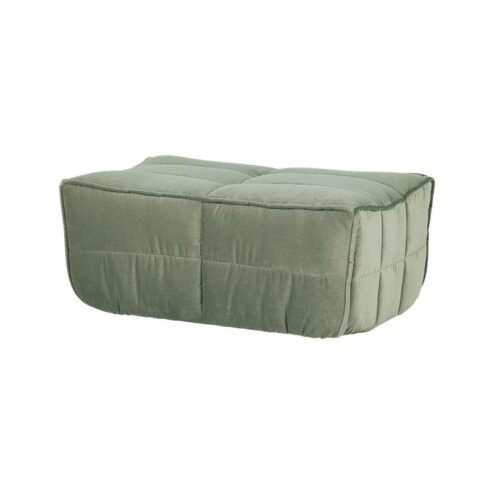 Cluster Hocker Velvet Pistache groen 104cm