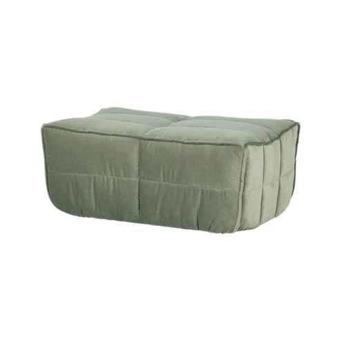 Cluster Hocker Velvet Pistache groen 104cm