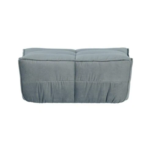 Cluster Hocker Velvet Turquoise blauw 104cm
