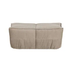 Cluster Hocker Velvet Warm taupe 104cm