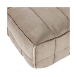 Cluster Hocker Velvet Warm taupe 104cm