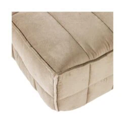 Cluster Hocker Velvet Zacht beige 104cm