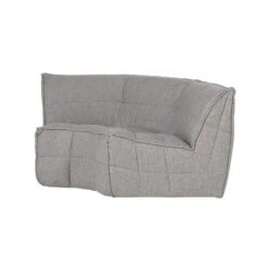 Cluster Hoekelement Bouclé Warm grijs