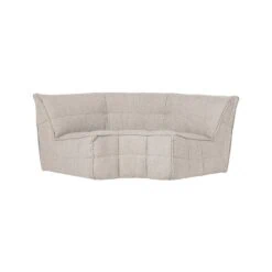 Cluster Hoekelement Bouclé Zand beige