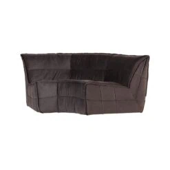 Cluster Hoekelement Velvet Chocolade bruin