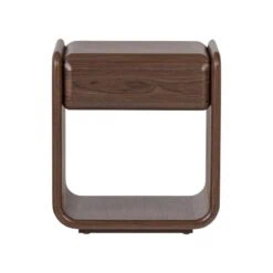 Elura Nachtkastje 1 lade Fineer Bruin 51cm