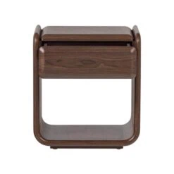 Elura Nachtkastje 1 lade Fineer Bruin 51cm