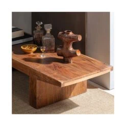 Eron Salontafel Acaciahout Bruin 152cm