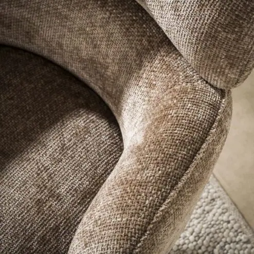 Federico Fauteuil Hoven Champagne-bruin