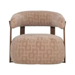 Foon Fauteuil Structuurstof Zand