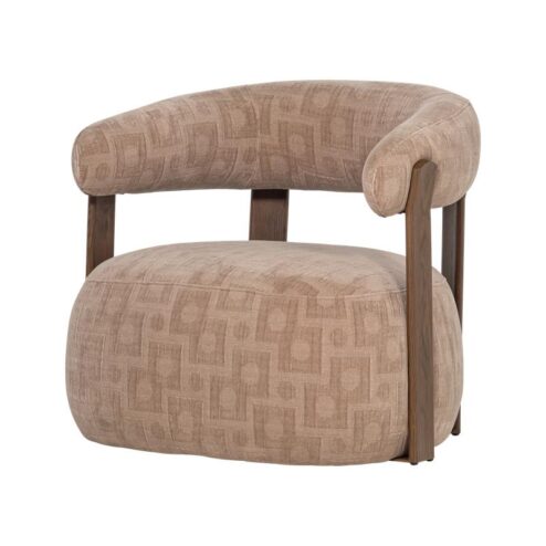 Foon Fauteuil Structuurstof Zand