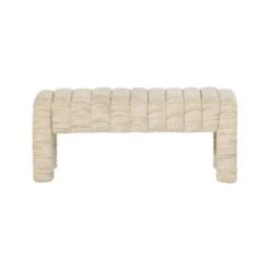 Frex Bankje Bouclé Naturel 110cm